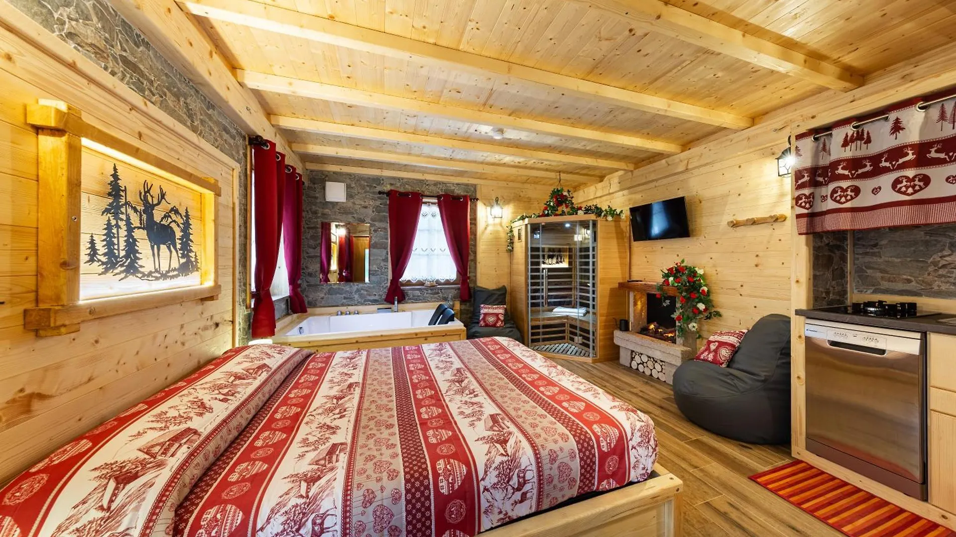 Al Ranch Wellness Cadore Dolomiti Apartments Vicino Cortina Olimpiadi 2026 E Misurina Tre Cime Lavaredo Pieve di Cadore 0*,  Italien
