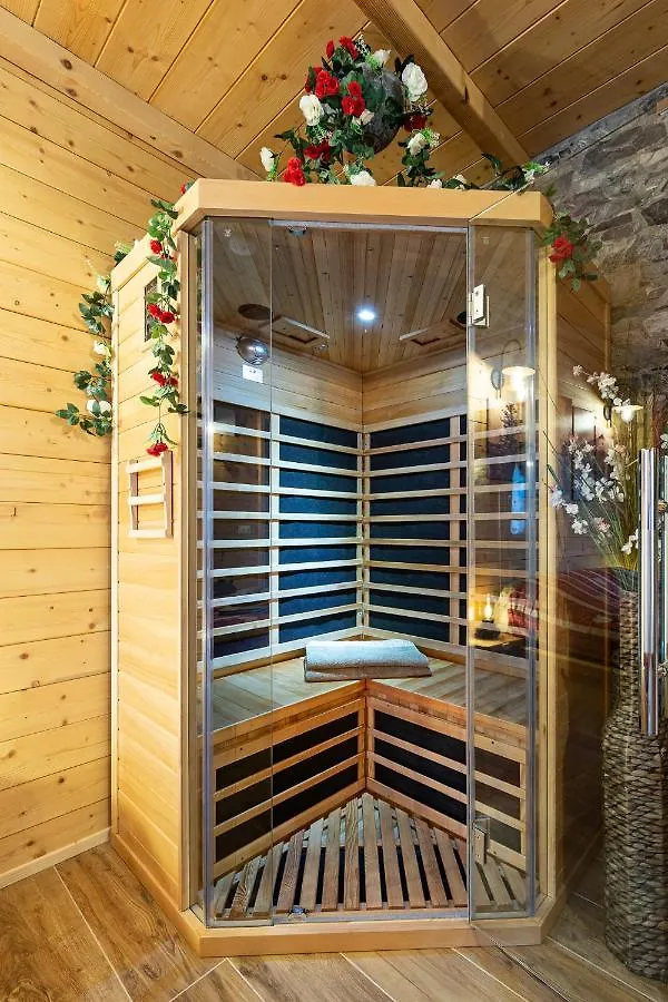 MINI PISCINA e VASCA IDROMASSAGGIO, SAUNA-AL RANCH DOLOMITI PASSION SPA appartamenti Pieve di Cadore Italia
