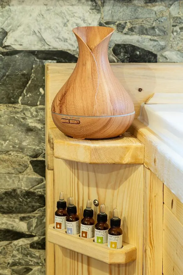 MINI PISCINA e VASCA IDROMASSAGGIO, SAUNA-AL RANCH DOLOMITI PASSION SPA appartamenti Pieve di Cadore Italia