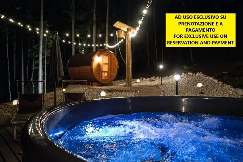 MINI PISCINA e VASCA IDROMASSAGGIO, SAUNA-AL RANCH DOLOMITI PASSION SPA appartamenti Pieve di Cadore